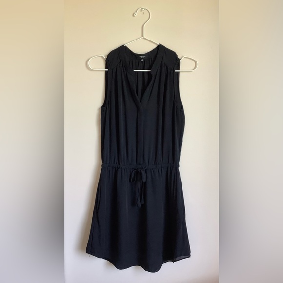 Aritzia Babaton 100% silk mini dress - black size XS - Picture 3 of 6